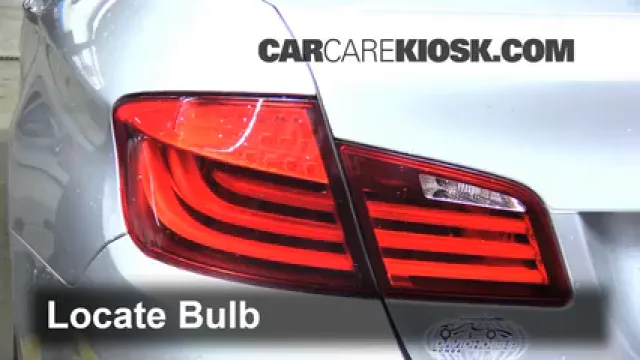 2011 BMW 535i 3.0L 6 Cyl. Turbo Luces Luz trasera (reemplazar foco)